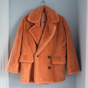 Free People Kate Faux Fur Teddy Coat